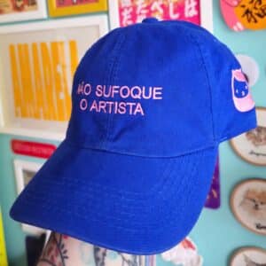Boné – Não Sufoque o Artista – Azul