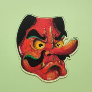 Placa de Acrílico Tengu