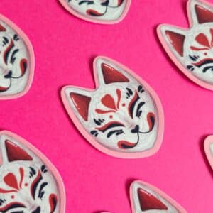 Adesivo Vinil Kitsune