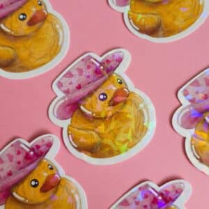 Adesivo Holográfico Valdomiro Cowboy