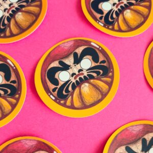 Adesivo Vinil Daruma