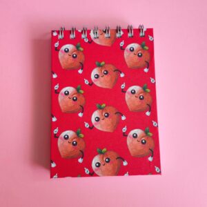 Blocão A6 Pêssego Vermelho