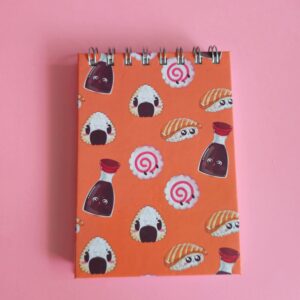 Blocão A6 Comidinhas Japonesas