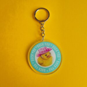 Chaveiro Acrílico Duck You