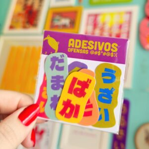 Pack de Adesivos – Ofensas @#$*#@$%