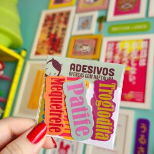 Pack de Adesivos – Ofensas com Naftalina