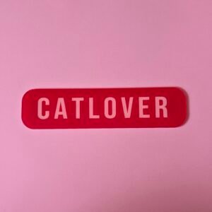 Placa Acrílico – Catlover