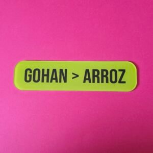 Placa Acrílico – Gohan > Arroz