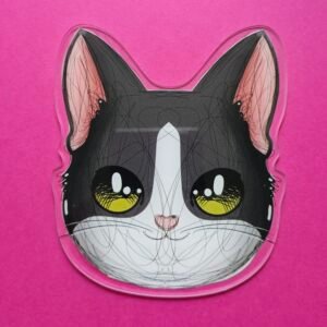 Placa de Acrílico Gatinho Frajola