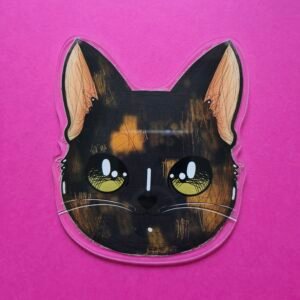 Placa de Acrílico Gatinho Escaminha